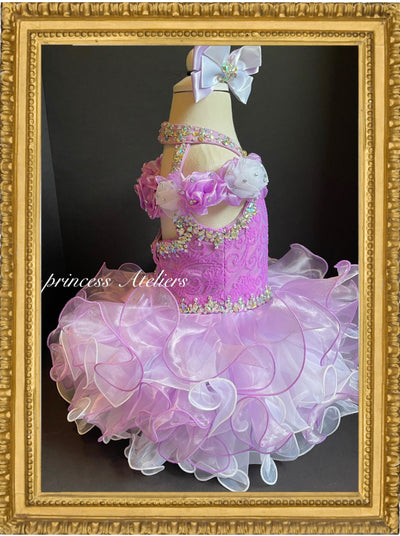 Girls couture cupcake pageant princess birthday dress.