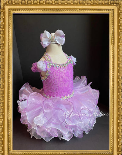 Girls couture cupcake pageant princess birthday dress.